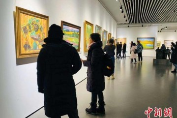 俄罗斯油画雕塑（美术）展展开招引各地游客