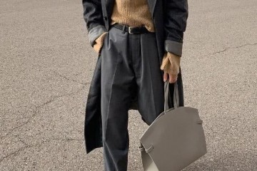 你与时尚之间只差了一件阔腿长裤慵懒随性轻松穿出时尚与气质
