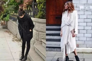 冬季了围巾加衣服这样搭让你美翻天