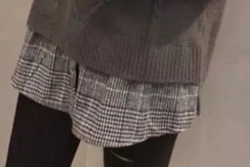 最近火了一种大码装叫假两件新年拜年穿显得瘦美又洋气