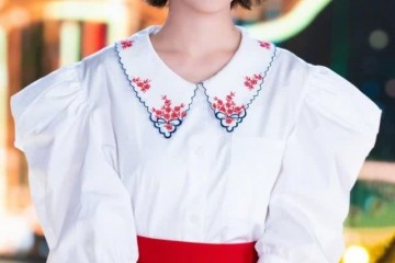 宋祖儿为显腰细就把衬衫规划成直角肩姿态看到作用后醉了