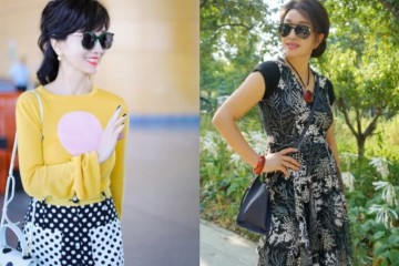 刘晓庆的高档感穿搭走红女性68岁美的刚刚好