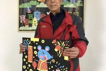 撕纸艺术全凭手上的感觉