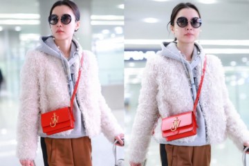 杜鹃不愧是超模灰白棕穿搭现身机场网友一般人驾御不了