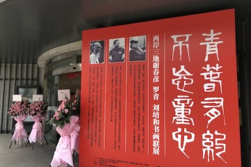 三位七旬翁的不忘童心谢春彦罗青刘培和在沪联展
