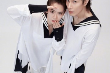 戚薇又来秀恩爱了和老公同穿是非水兵装出镜减龄又英俊