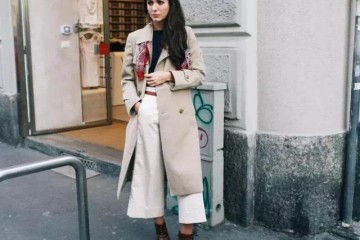 马丁靴加阔腿裤＝2020开春最时尚的混搭CP有型又酷