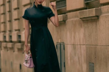 本年火了一种裙子叫旗袍裙单穿打底两不误穿出淑女范