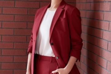 蒋欣厉害了穿西装好显瘦微胖界扛把子微胖女孩还不学起来