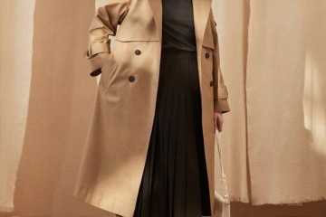 风衣来一身开春凹造型创意满满