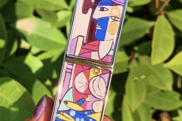 滋色无愧国货之光毕加索口红太冷艳平价好用比美大牌