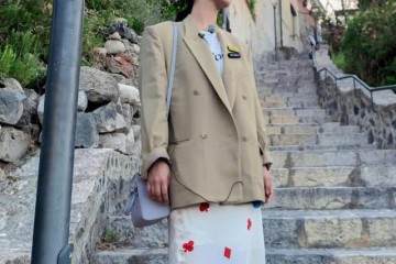 微胖女孩不会穿怎样办学杨紫西安装幽默半身裙公主头超洋气