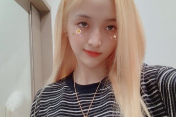 有种整容叫吴宣仪染金发直接变了个人一般人不敢染的色彩