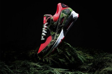 红绿调配的迷彩风太丑经典元素与经典鞋款的调配造就特别又英俊的它