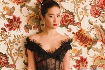 刘亦菲才是最美人世富贵花戴2000多万首饰配黑裙天然脸美翻了