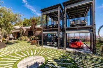 美国6亿超级豪宅面积比10个篮球场还大全屋黑科技像拍大片