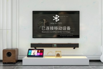 简练天然的北欧家居风格太合适调配这个艾唱一体式家庭KTV了