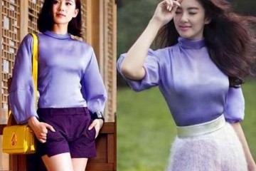 当105斤张雨绮撞上90斤刘诗诗网友总算理解发型和身段有多重要了